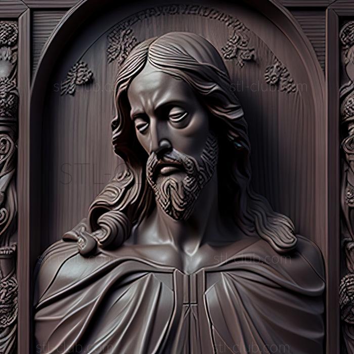 3D model st jesus (STL)